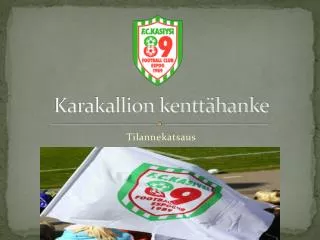 karakallion kentt hanke