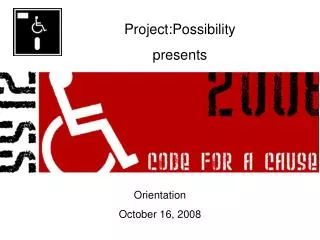 Project:Possibility presents