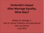 Marriage Equality, 1993 - slide 1