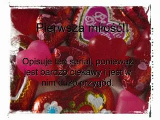 pierwsza mi o