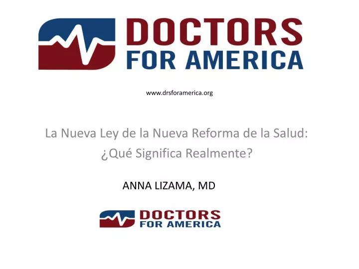 www drsforamerica org