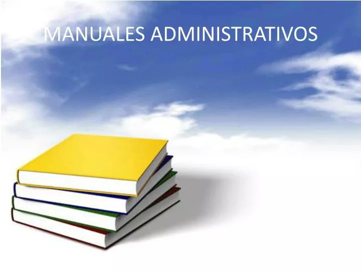 manuales administrativos