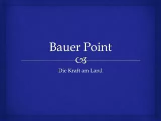 bauer point