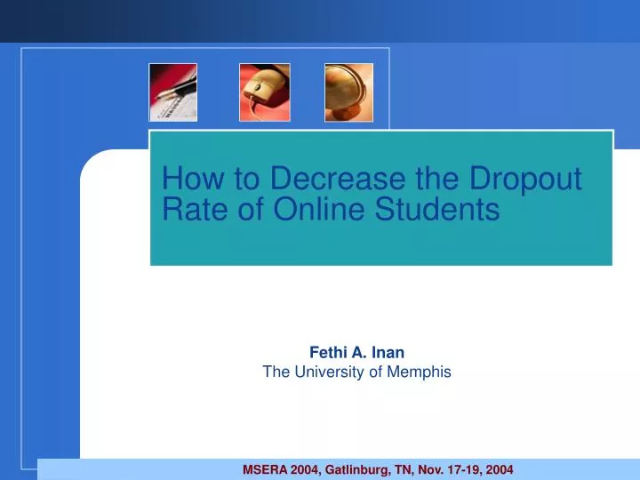 how to decrease the dropout rate of online students