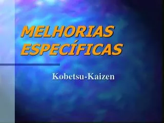 melhorias espec ficas