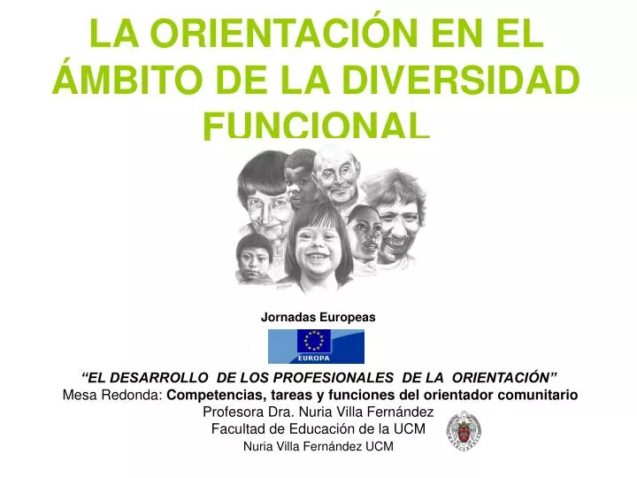 la orientaci n en el mbito de la diversidad funcional