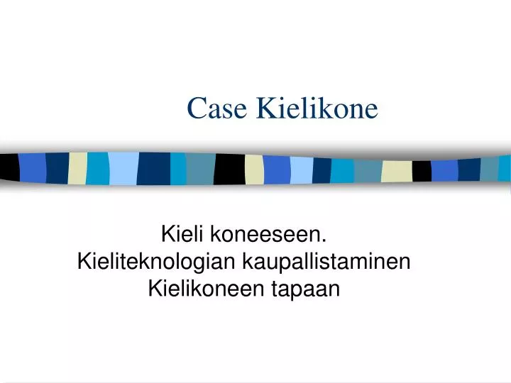 case kielikone