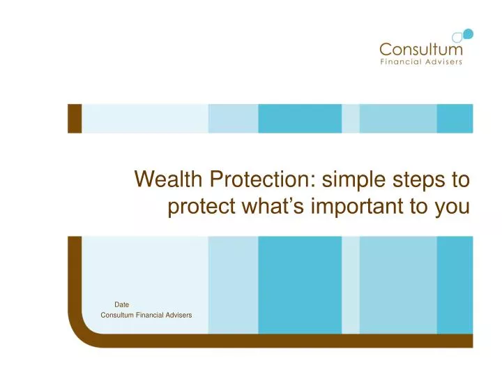 wealth protection simple steps to protect what s important to you