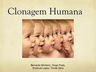 clonagem humana