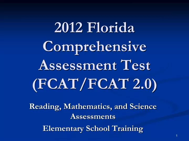 2012 florida comprehensive assessment test fcat fcat 2 0