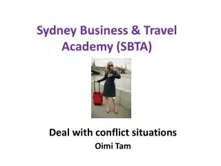 Sydney Business &amp; Travel Academy (SBTA)