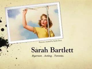 Sarah Bartlett