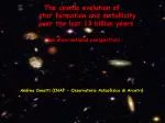 The cosmic evolution of star formation and metallicity - slide 1