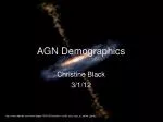 AGN Demographics - slide 1