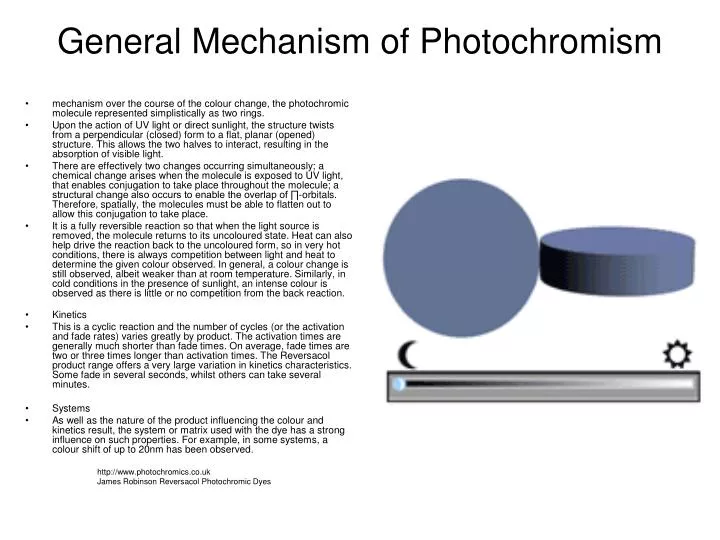 general mechanism of photochromism
