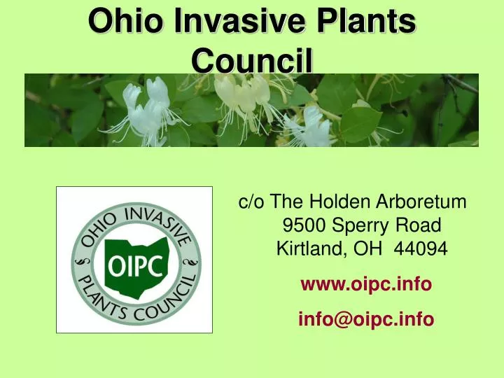 ohio invasive plants council