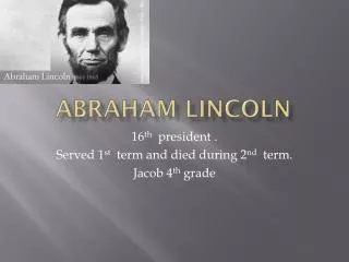 Abraham Lincoln