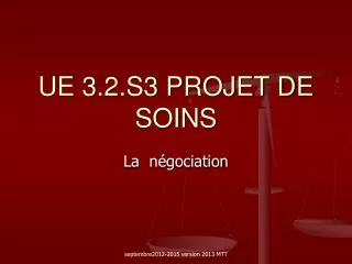 ue 3 2 s3 projet de soins