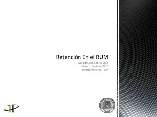 retenci n en el rum