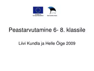 peastarvutamine 6 8 klassile