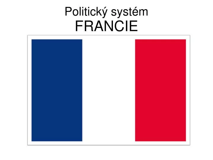 politick syst m francie