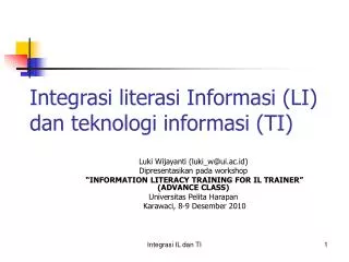 PPT - LITERASI DIGITAL PowerPoint Presentation, Free Download - ID:9092322