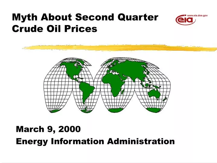myth about second quarter crude oil prices