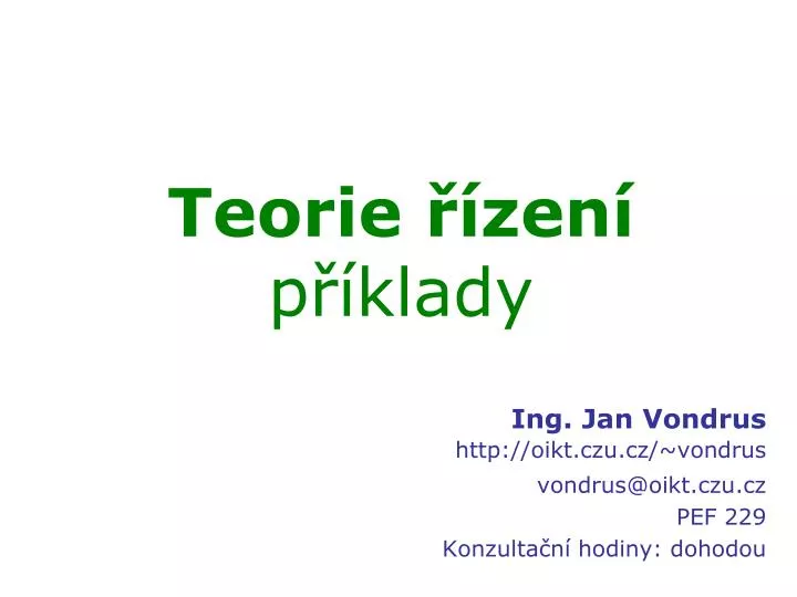 teorie zen p klady