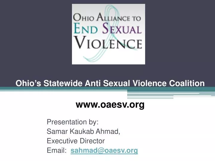 ohio s statewide anti sexual violence coalition www oaesv org