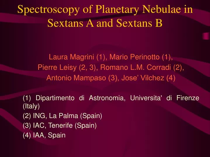 spectroscopy of planetary nebulae in sextans a and sextans b