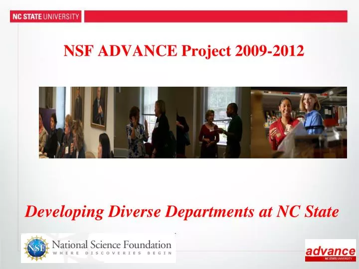 nsf advance project 2009 2012