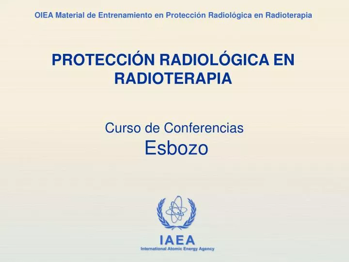 curso de conferencias esbozo