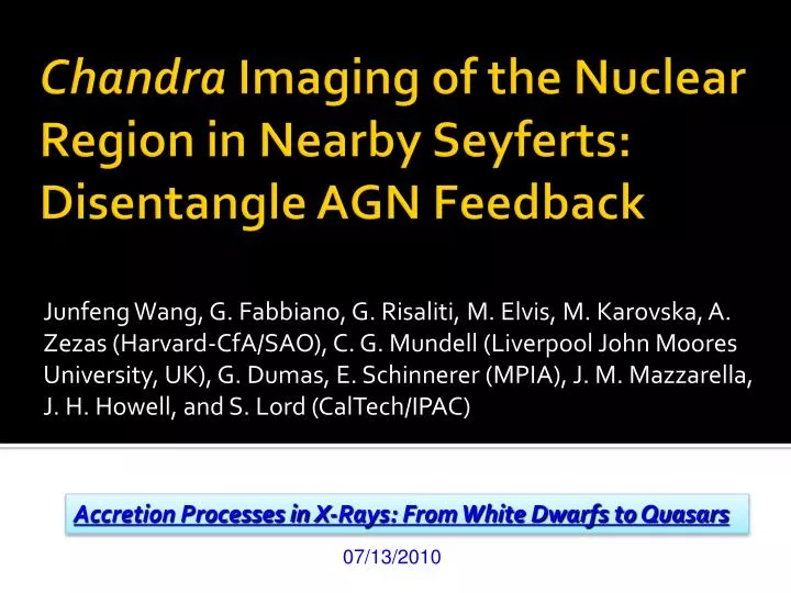 chandra imaging of the nuclear region in nearby seyferts disentangle agn feedback