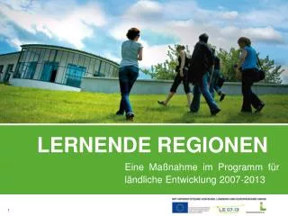 lernende regionen