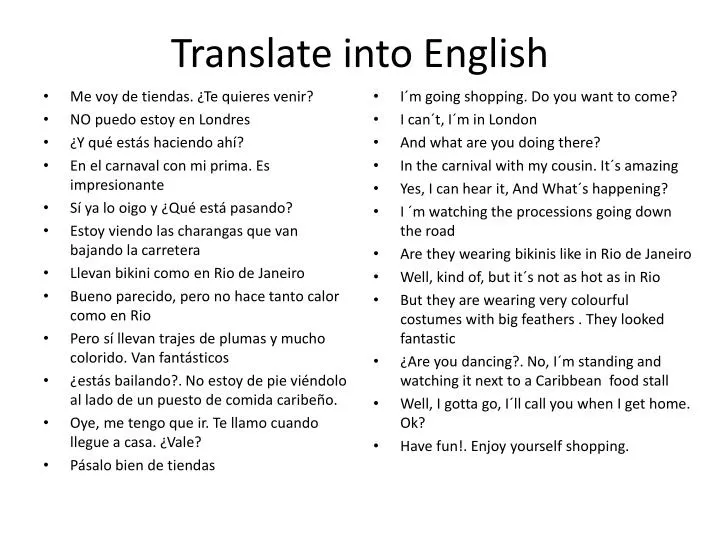 translate into english