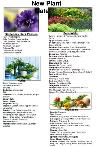 Gardeners Flats Pansies Fizzy Fruit Salad Mix Delta Premium Purple Medley