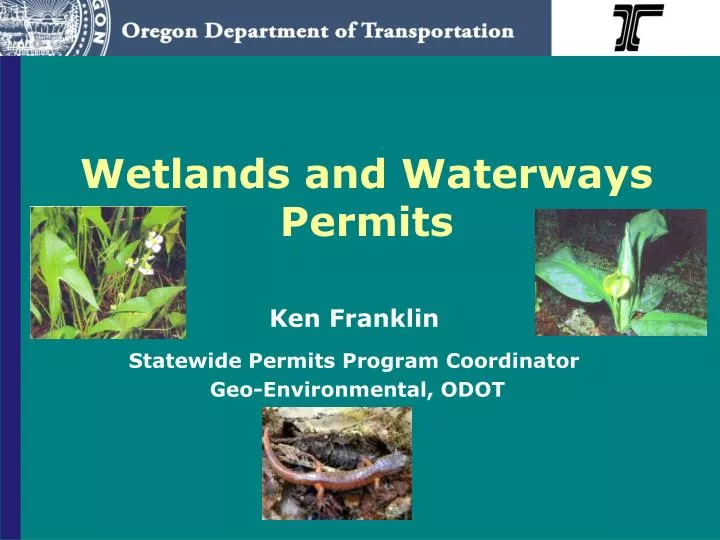 wetlands and waterways permits