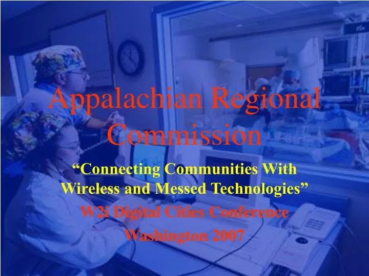 appalachian regional commission