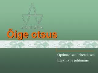 ige otsus