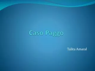 caso paggo