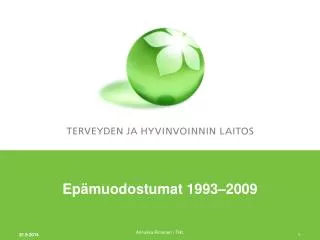 ep muodostumat 1993 2009