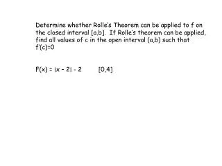 Find the points, if any, guaranteed by the Mean Value Theorem for the closed interval [ a,b ]