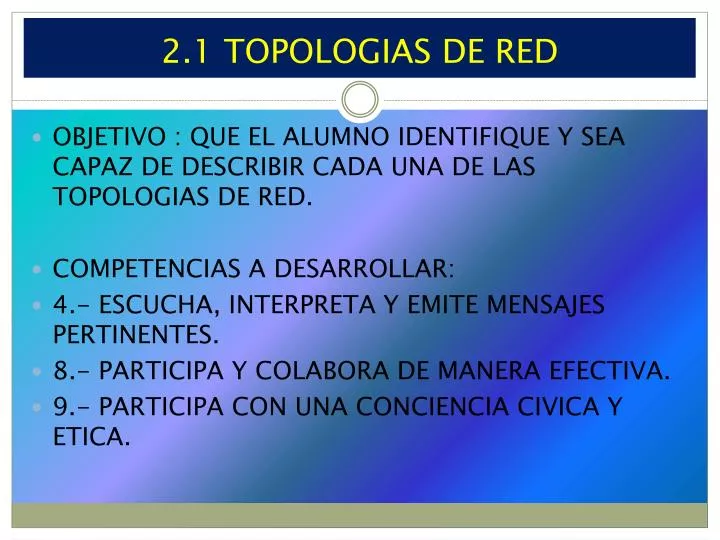2 1 topologias de red