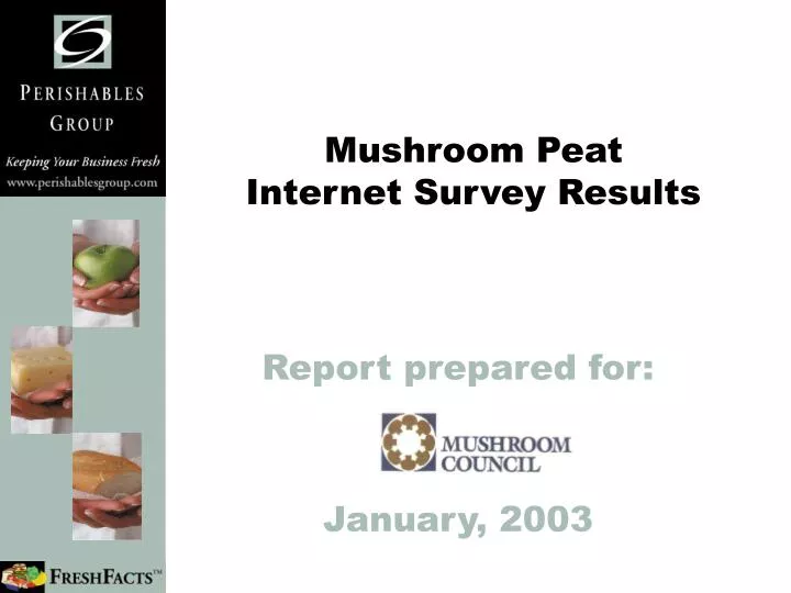 mushroom peat internet survey results