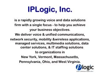 IPLogic, Inc.