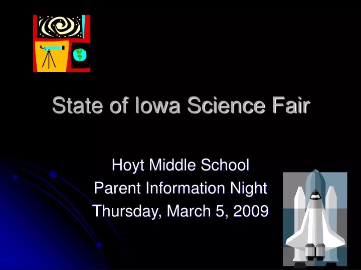 state of iowa science fair