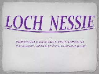 loch nessie