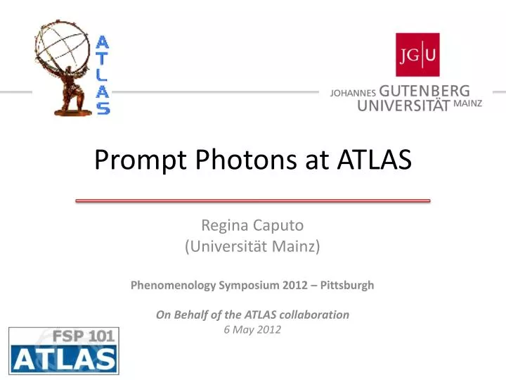 prompt photons at atlas