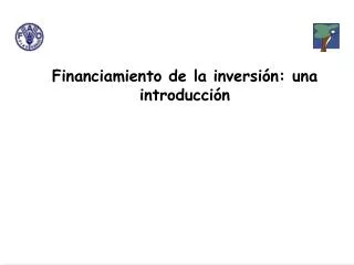 financiamiento de la inversi n una introducci n