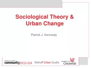 Sociological Theory &amp; Urban Change
